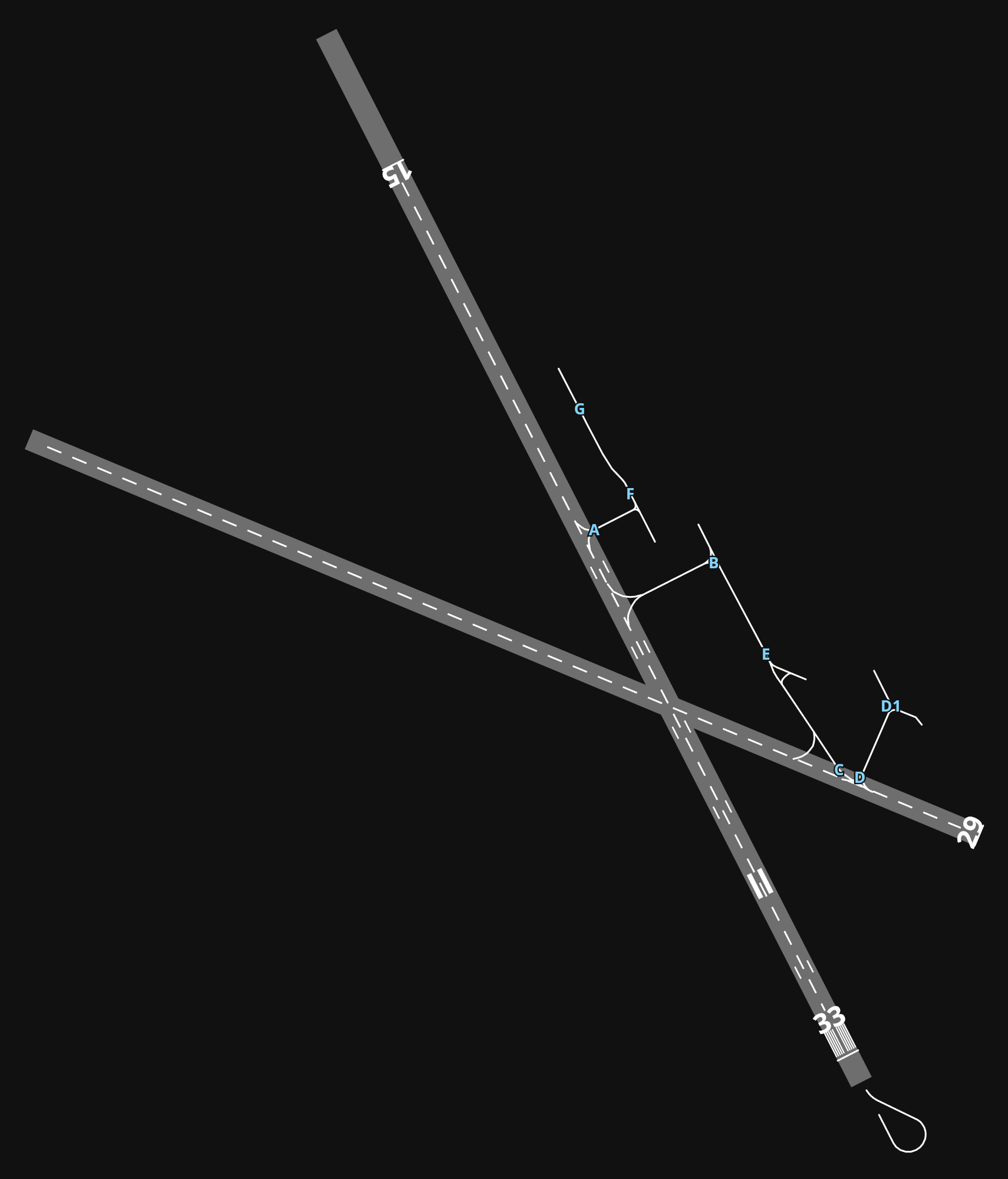 LICR Reggio Calabria Airport airport diagram — runways, taxiways and parking stands