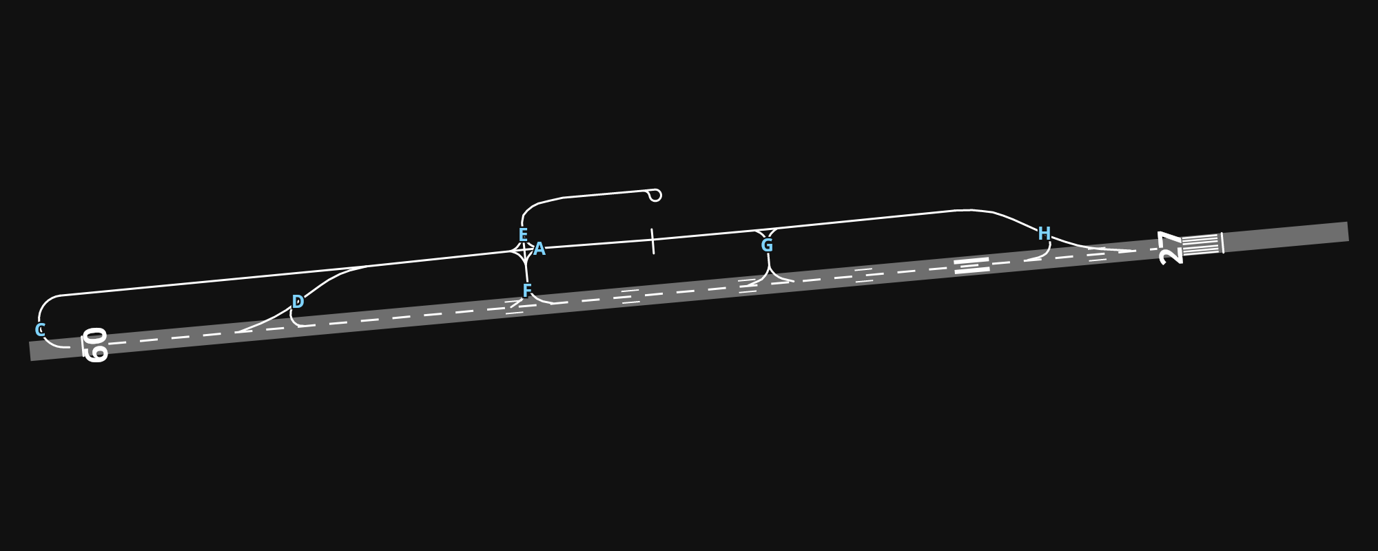 LIMW Aosta Corrado Gex Airport airport diagram — runways, taxiways and parking stands