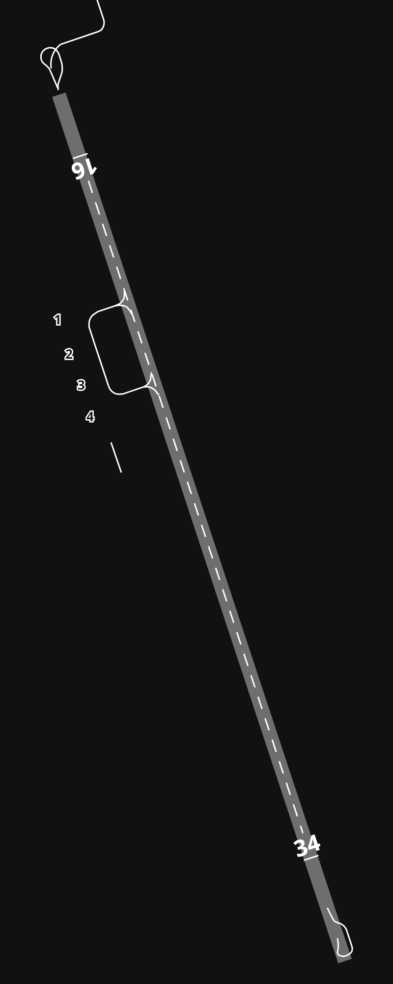 LIRJ Marina Di Campo Airport airport diagram — runways, taxiways and parking stands