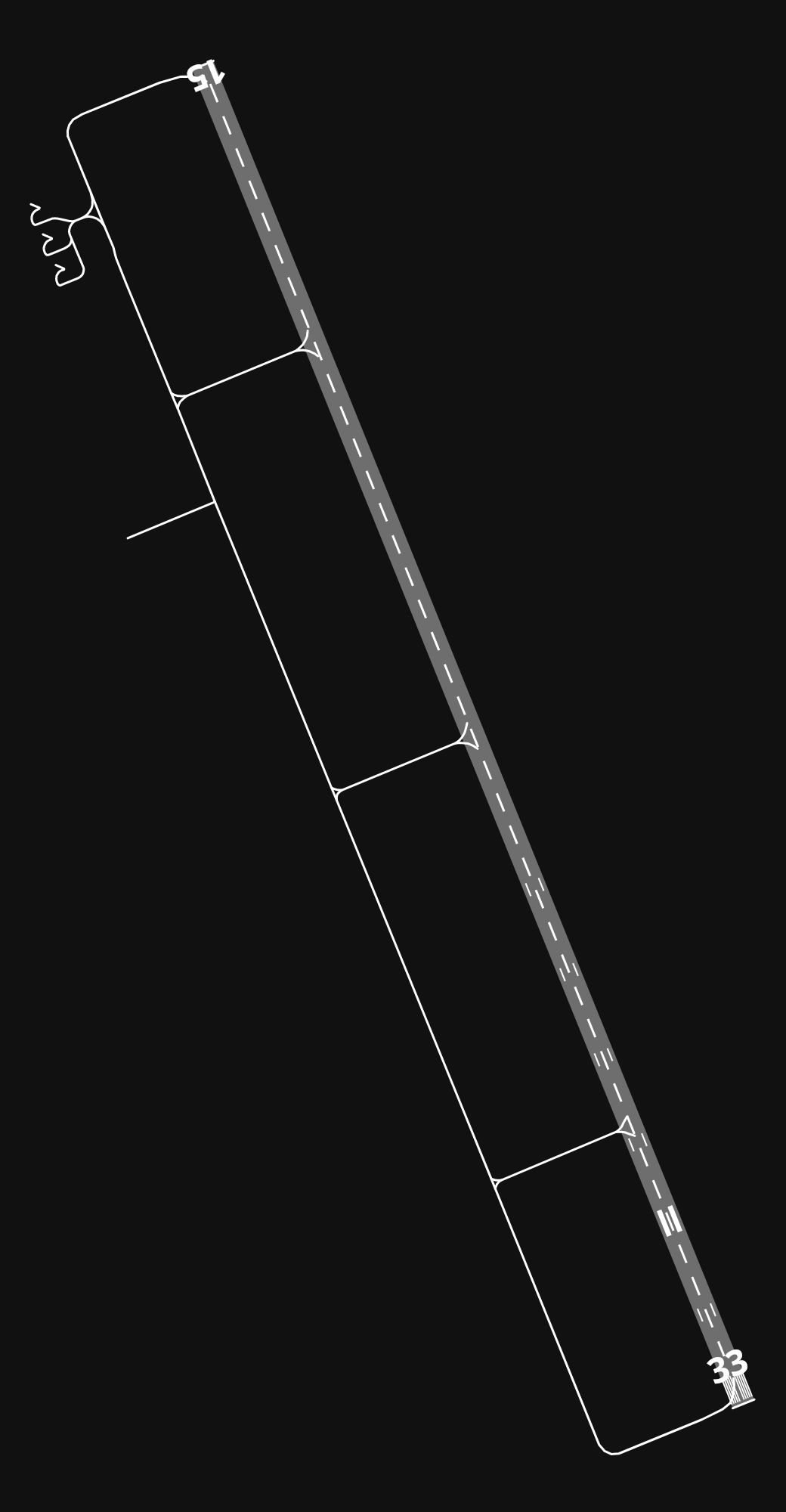 LQMO Mostar International Airport airport diagram — runways, taxiways and parking stands