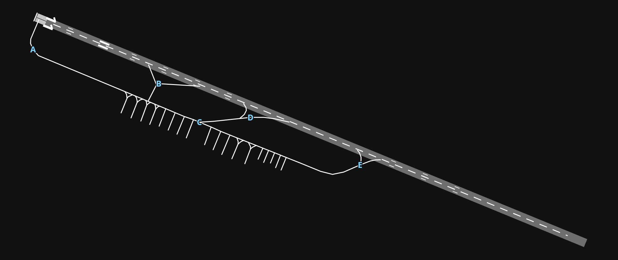 LTCG Trabzon International Airport airport diagram — runways, taxiways and parking stands