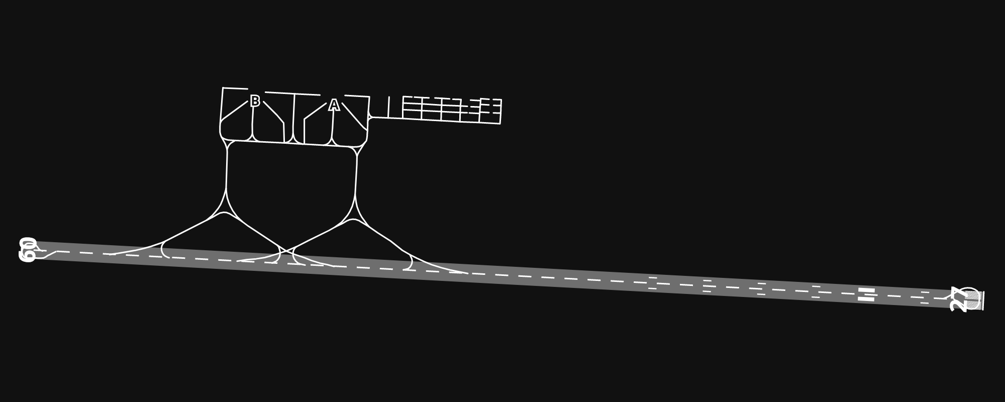 MMMZ General Rafael Buelna International Airport airport diagram — runways, taxiways and parking stands