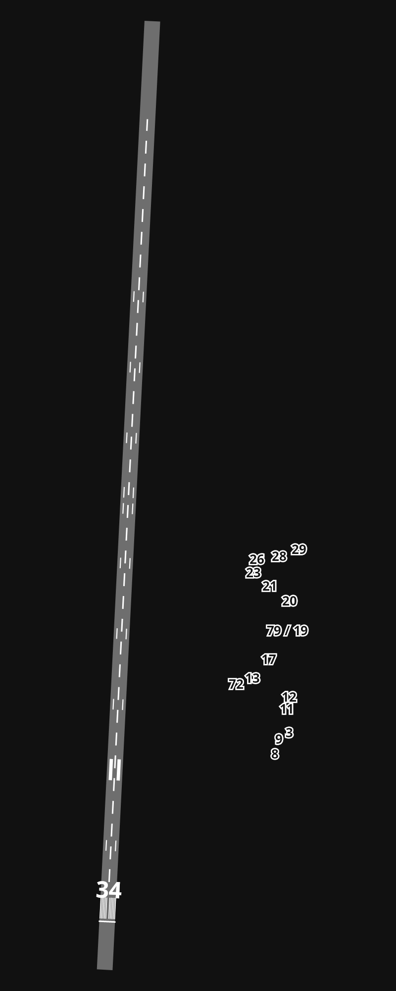 NZWN Wellington International Airport airport diagram — runways, taxiways and parking stands