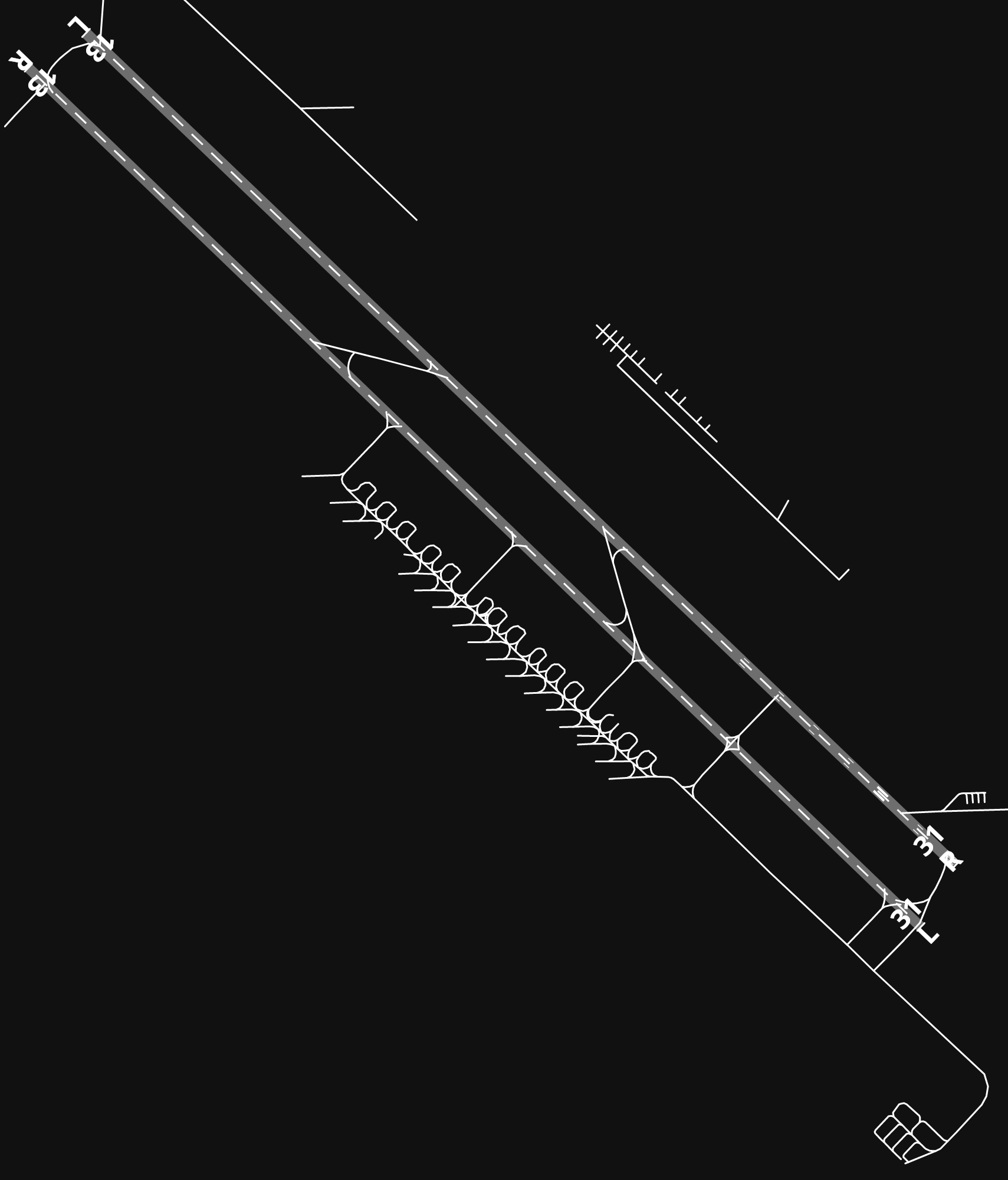 OIMM Mashhad International Airport airport diagram — runways, taxiways and parking stands