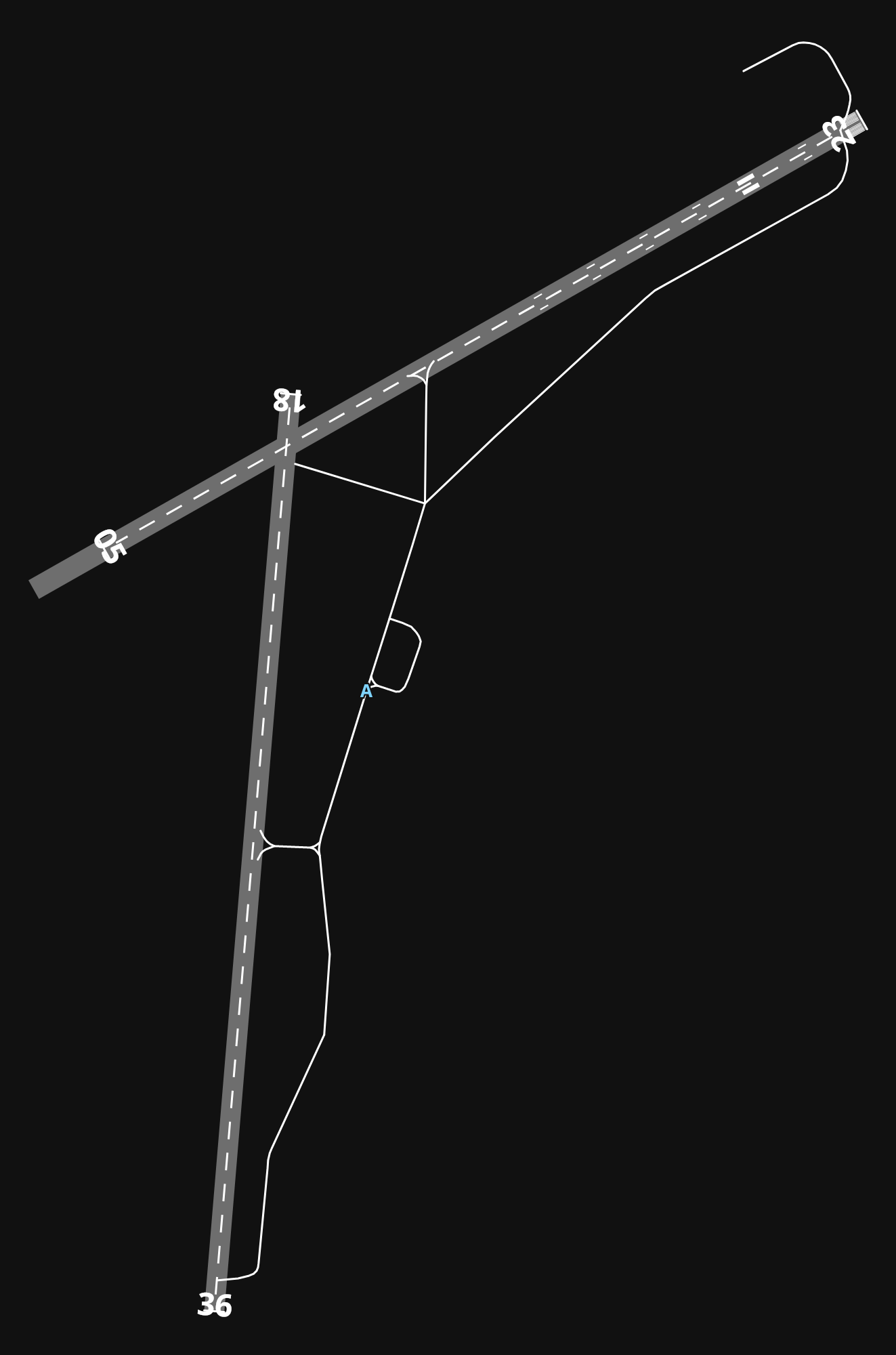 PADK Adak Airport airport diagram — runways, taxiways and parking stands
