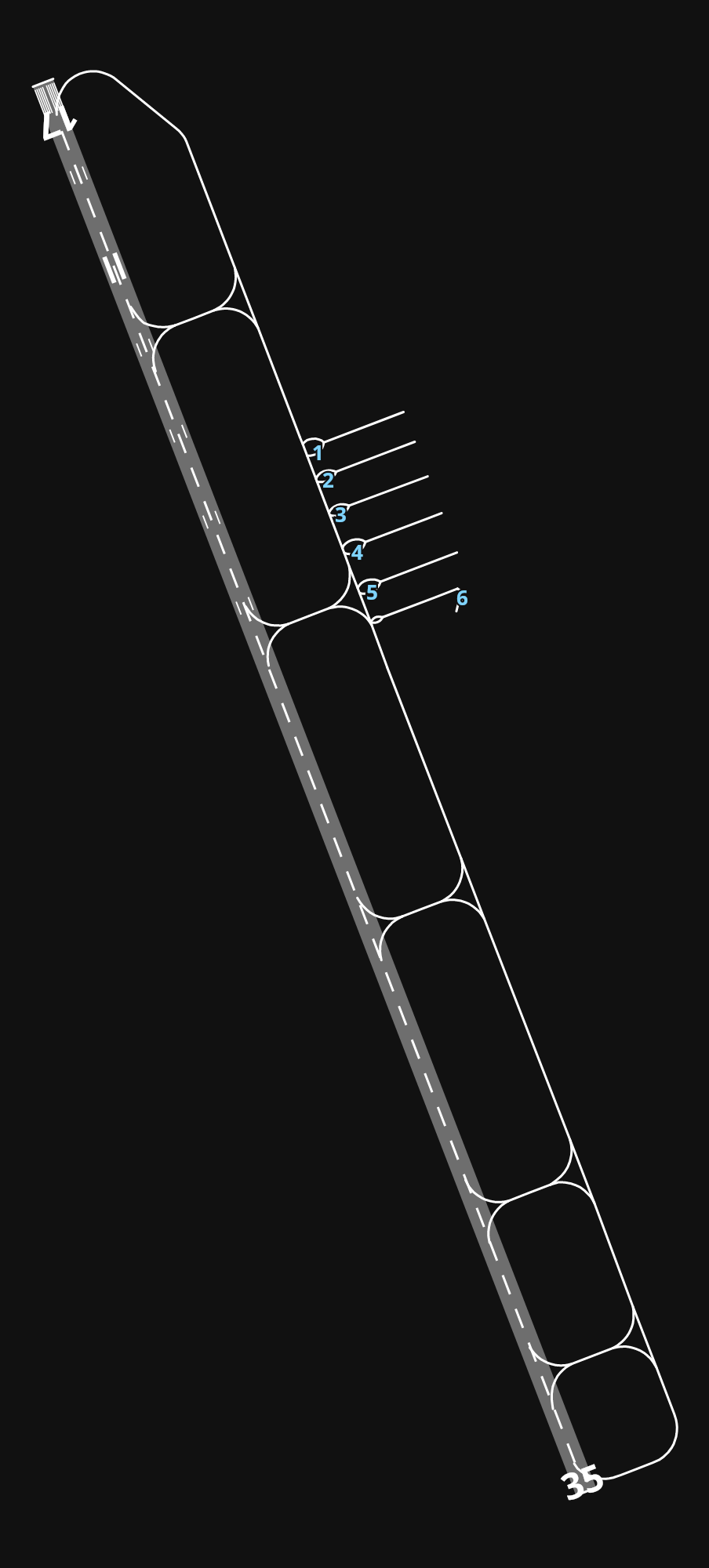 RJCK Kushiro Airport airport diagram — runways, taxiways and parking stands