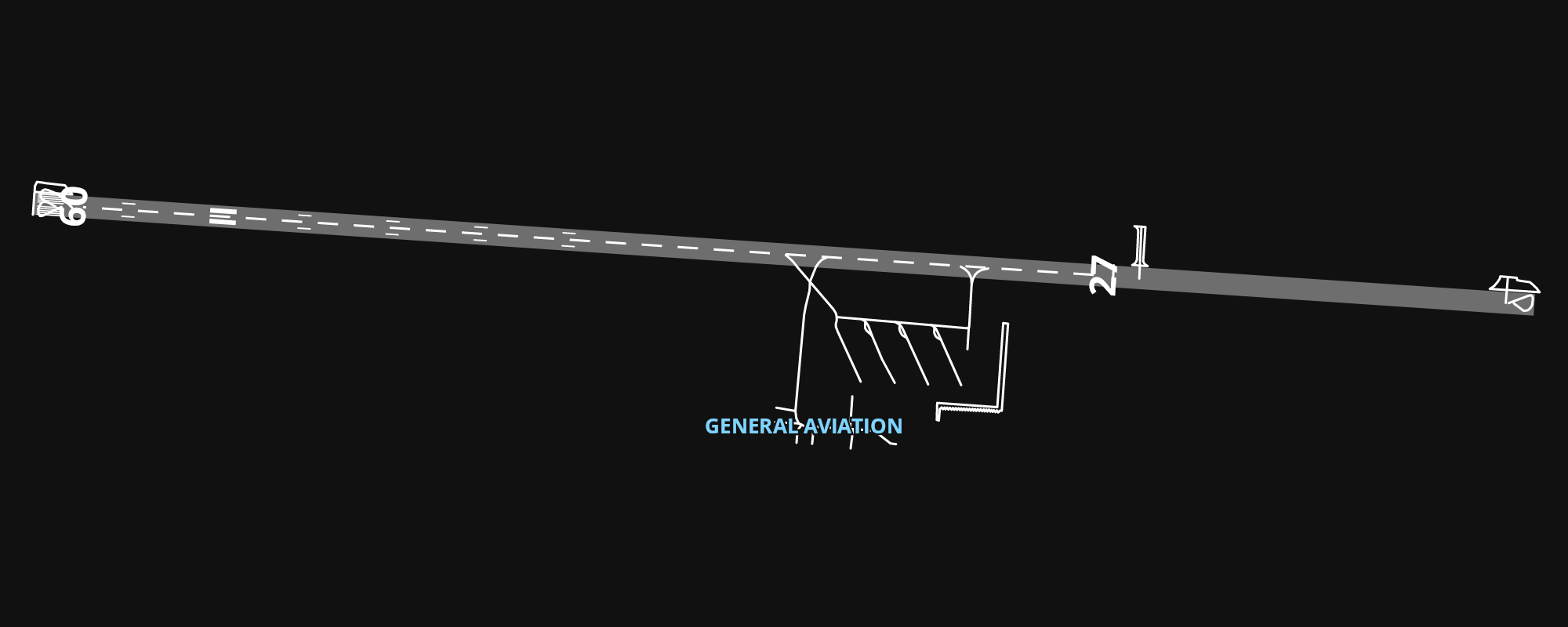 RPMZ Zamboanga International Airport airport diagram — runways, taxiways and parking stands