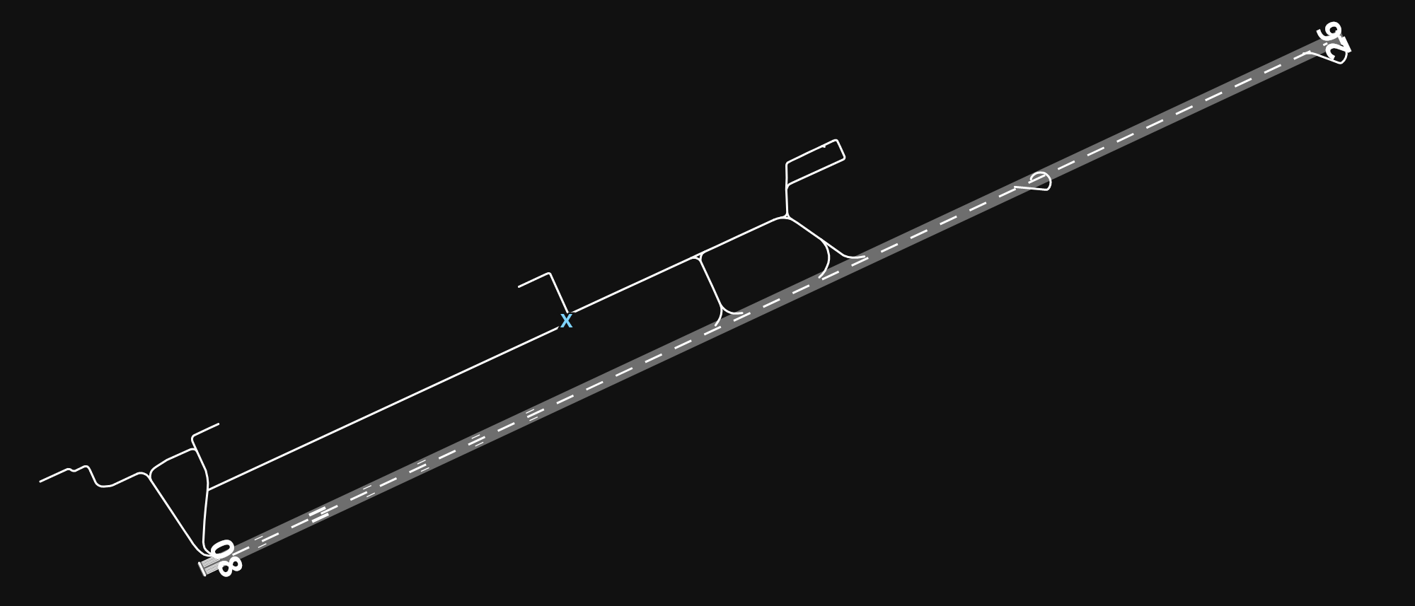 SOCA Cayenne – Félix Eboué Airport airport diagram — runways, taxiways and parking stands