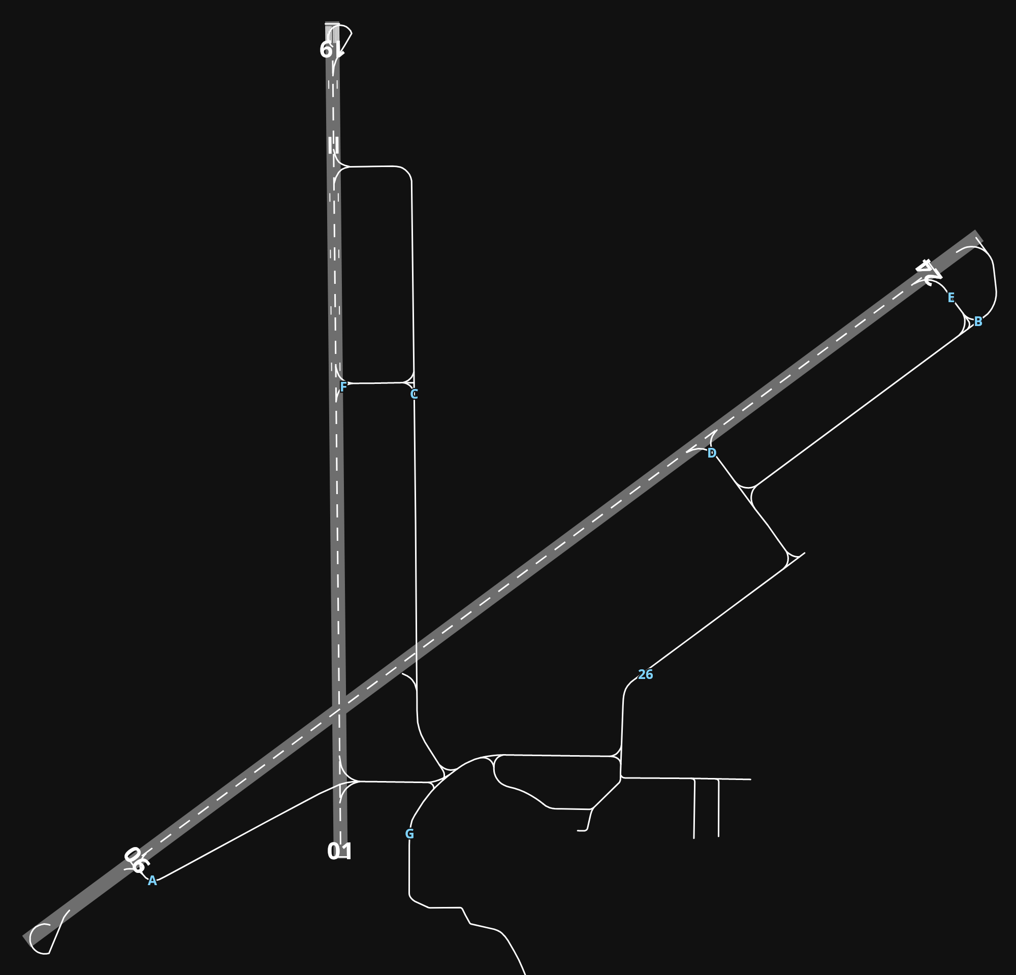 SUMU Carrasco General Cesáreo L. Berisso International Airport airport diagram — runways, taxiways and parking stands