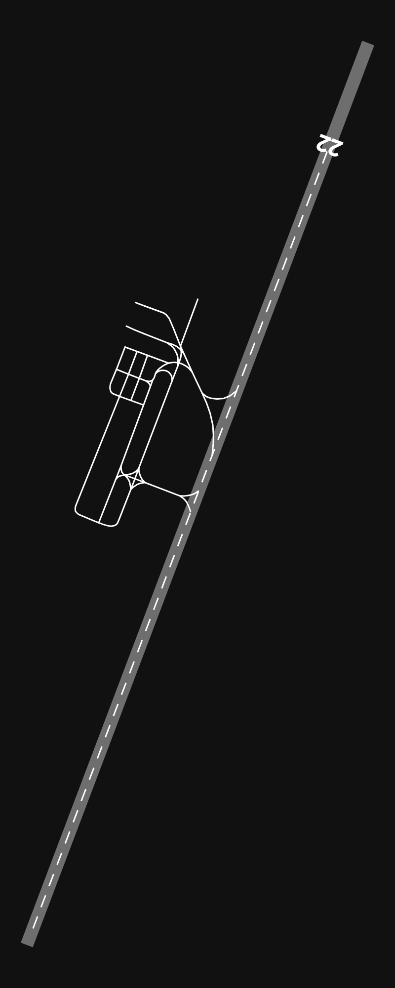 TVSA Argyle International Airport airport diagram — runways, taxiways and parking stands