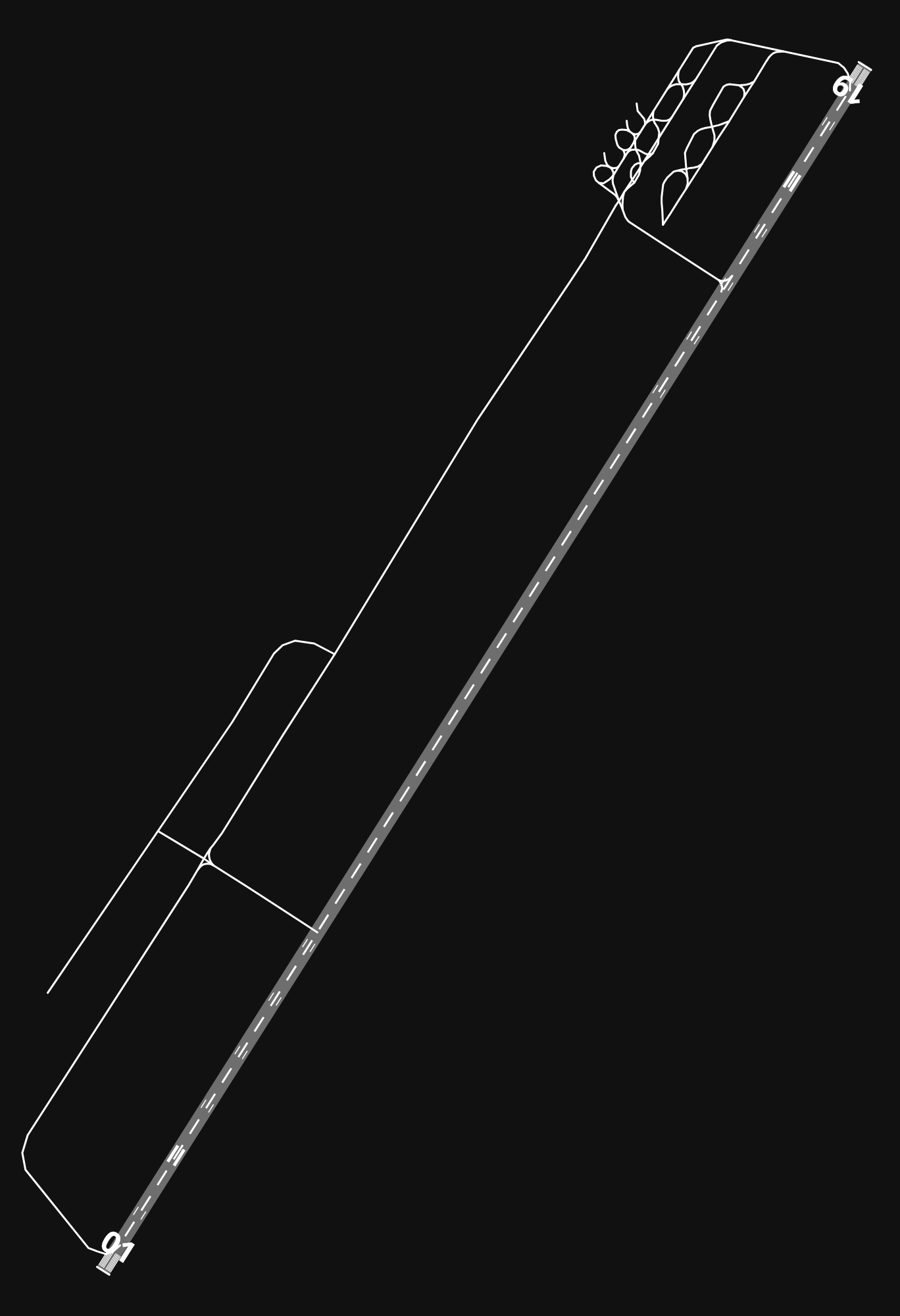 UOOO Norilsk-Alykel Airport airport diagram — runways, taxiways and parking stands