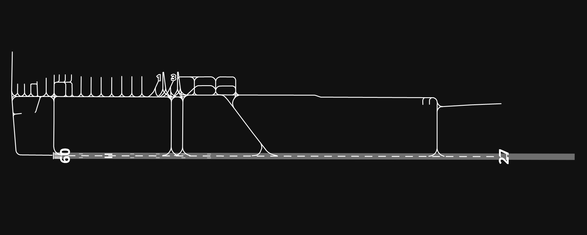 UTDD Dushanbe Airport airport diagram — runways, taxiways and parking stands