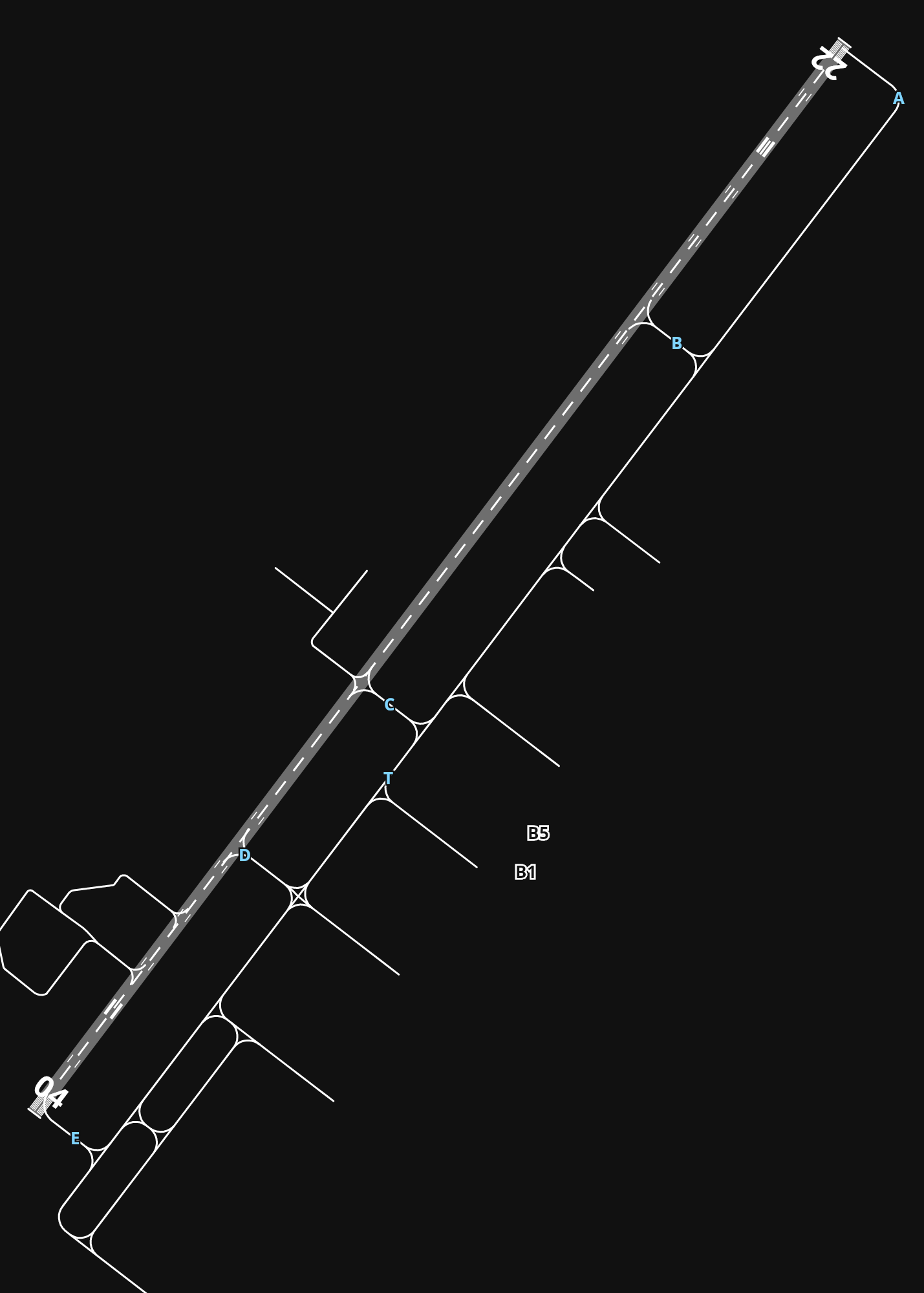VCBI Bandaranaike International Colombo Airport airport diagram — runways, taxiways and parking stands