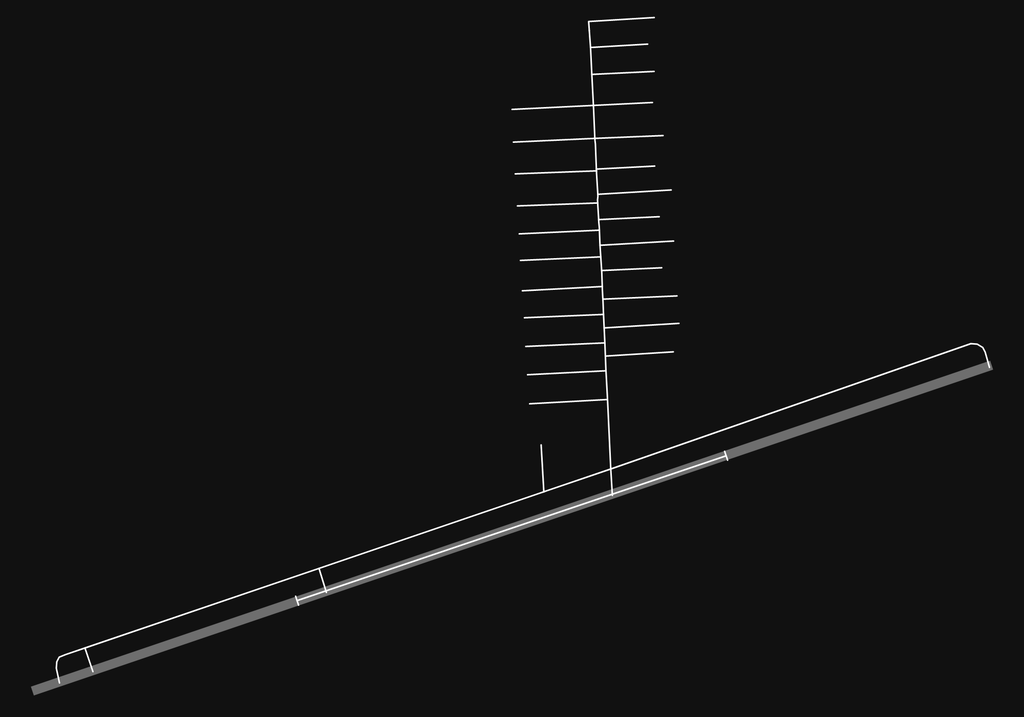 Y47 New Hudson airport diagram — runways, taxiways and parking stands
