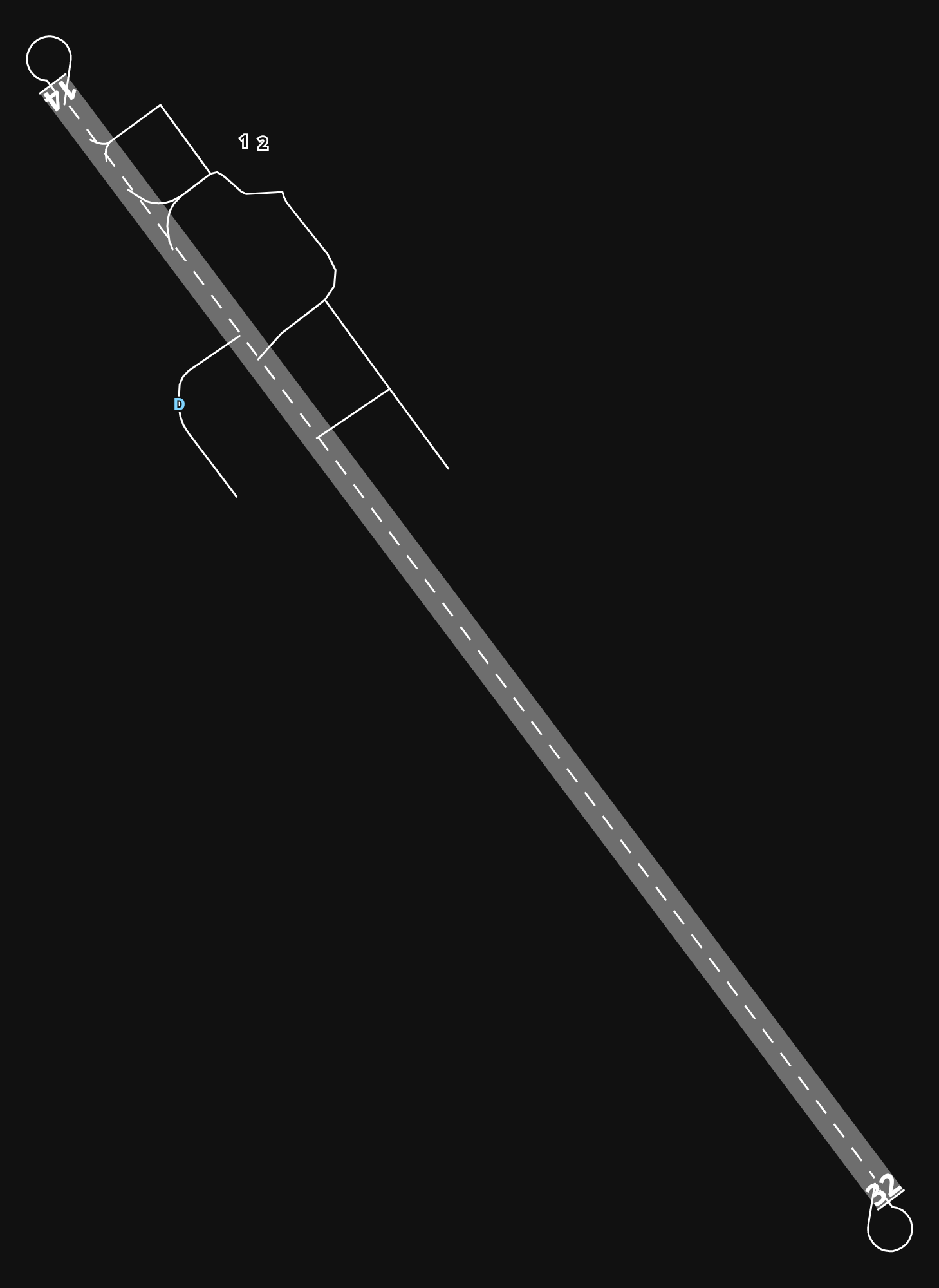 YBHM Hamilton Island Airport airport diagram — runways, taxiways and parking stands